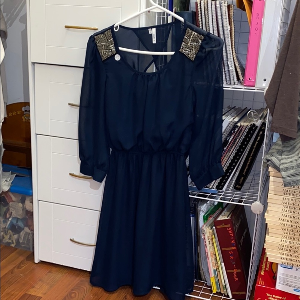 Navy Dress